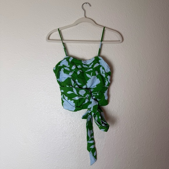 Women's Classic Rose Linen Ruched Linen Tank Top Kate Spade NY x Target - Picture 10 of 16